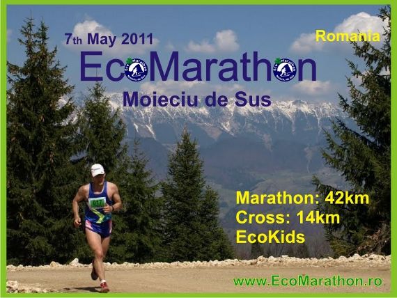 Afis EcoMarathon Moieciu de Sus