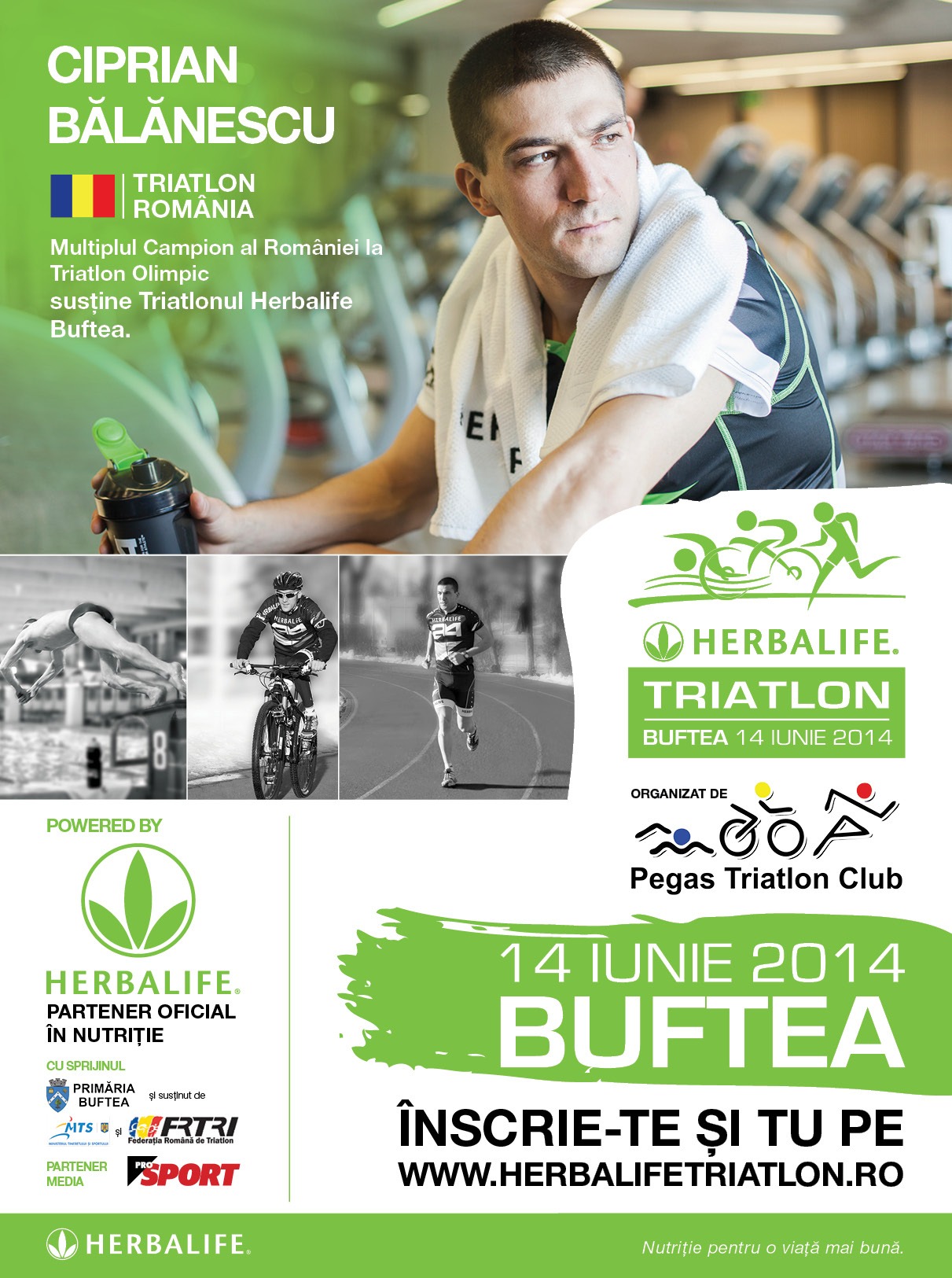 herbalife Triatlon Buftea macheta